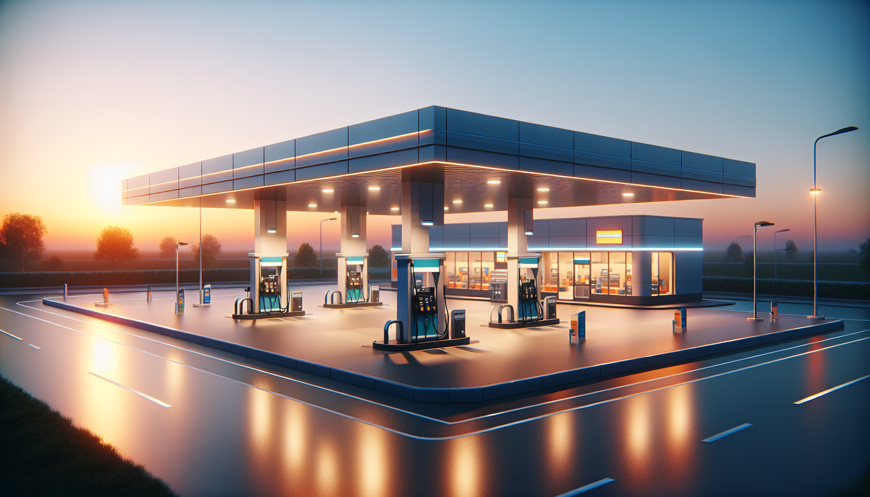 Benzinpreis in den frühen Abendstunden am günstigsten